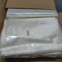 12 Pack Ivory Satin Tablecloth, 120 Inch Round Silky Satin Table Cloth, Bright Silk Tablecloth Smooth Fabric Table Covers Overlay Silky Tables Decoration for Wedding Party Banquet Birthday