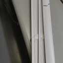 Cordless Light Filtering Mini Blind - 34 Inch Width, 72 Inch Length, 1" Slat Size - Pearl White - Cordless GII Morningstar Horizontal Windows Blinds for Interior by Achim Home Decor