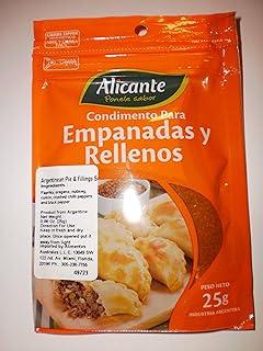 Alicante Especias y Condimentos (Condimento para Empanadas, 25 gr.) - PACK of 2.