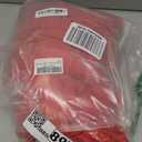 Dimatic Dining Room Chair Covers Set of 6, Stretch Parsons Slipcovers with Skirt Super Fit Spandex Chair Seat Protector Cover for Dining Room, Hotel, Ceremony (Red)