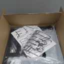 ADBIU Over The Sink Dish Drying Rack (Expandable Height and Length) Snap-On Design 2 Tier Large Dish Rack 31-39.4L x 12W x 34-38H inches