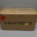 Set of 2 Christmas Tree Urn Filler, Lighted Artificial Xmas Pine Trees with Tripod Stake, Battery Powered Outdoor Christmas Trees for Porch, Driveway, Yard (14 Pine Cones)