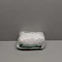 AOGU 36 Inch Faux Fur Christmas Tree Skirt White Plush Skirt for Merry Christmas Party Christmas Tree Decoration