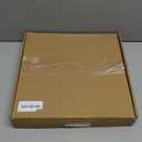 2 Pack Plant Hanger with Wood Base,Modern Hanging Plant Holders for Indoor Plants,Boho Macrame Hanging Planter Shelf Flower Pot Holder for Wall Ceiling Home Decor (Black Metal/Walnut Wood Base)