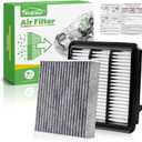 Engine+Cabin Air Filters Fit Honda Civic 22-26, Accord 23-25, CR-V CRV 23-26 (ALL ONLY FIT 1.5L) Engine Filter Replace Cabin Filter Accessories# CF11182 17220-64A-A00 (Not for Hybrid 2.0L!)