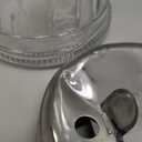 BNYD Glass Sugar Shaker Dispenser Pourer, 5.5 inch