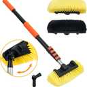 12FT Car Wash Brush with Long Handle Telescoping Extension Pole