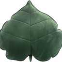 Teieas Leaf Throw Pillows Cute Novelty Plant Plush Cushion Backrest Pillow Home Decoration for Car, Bedroom, Sofa, Couch, Living Room, 19.7in/50CM