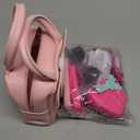 GKTZ Little Girl Purse, Pretend Makeup for Toddlers 3 4 5 6 Year Old Girls Birthday Gift, My First Purse Set Princess Toys Includes Kids Purse, Sunglasses, Phone, Wallet, Keys (Pink)