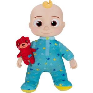 CoComelon Musical JJ Plush Doll - Press Tummy to Sing Bedtime Song Clips - Includes Feature and Small Pillow Plush Teddy Bears