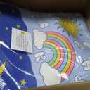 Todale Foldable Baby Play Mat - 50x50 Large Padded Floor Mat for Infants & Toddlers - Non-Slip Educational Activity Mat with Numbers & Animals - Portable Tummy Time Mat for Playpens & Travel