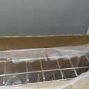 UPGRADED W10728159 Dishwasher Lower Rack Compatible with Kitchenaid Maytag Kenmore Dishwasher Rack,W10525646 W10082825 KDFE104DSS4 Stainless Steel Whirlpool Dishwasher Bottom Rack with Wheel
