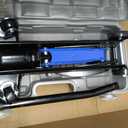 DNA Motoring Low Profile Hydraulic Trolley Service/Floor Jack, 2 Ton (4000 lbs) Capacity, Lifting Range 5.1"-13", Blue, TOOLS-00474