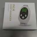 Handheld Sleep Aid Device, Portable Anxiety Insomnia Relief Device Improve Sleep, USB Rechargeable & 20 Intensity Levels, White