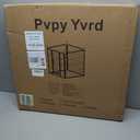 Dog Playpen for Indoor, Outdoor,Yard, RV Camping, 24 inch 4 Panels Dog Play Pen, Heavy Duty Metal Dog Fence, Anti-Rust Coating Dog Fence Exercise Pen for Puppy Medium Dogs（Refill Pack）