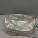 GIB Small Wicker Storage Baskets for Organizing, Decorative Woven Baskets with Handles & Liners, Boho Paper Rope Rectangular Serving Baskets Trays for Shelves, Table, Gifts, Set of 2 (Beige-Rectangluar)