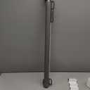 PRObebi Retractable Dog Gate - 34" Tall, Extends to 72" Wide, Safety Gate for Indoor/Outdoor, Stairs, Doorways, Deck, Banisters (Grey)