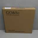 White Bell Lamp Shades Medium lamp shade for Table Lamp 6"Top x 13"Bottom x 9.8"High(Spider)Traditional Lampshades for Table & Bedside Lamp -Replacement Lampshade,Assembly Required -Handmade By GO&SO