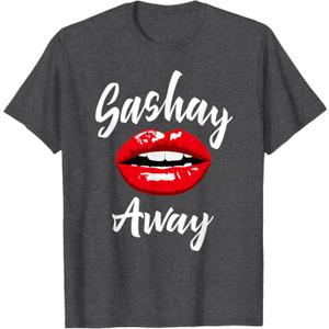 Sashay Away - Red Lips - Drag Sassy Novelty Tee, XL