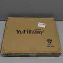 Folding Camp Table Small, 24''L x16''W with Adjustable Height Legs, Indoor Outdoor Lightweight Portable Aluminum Dining Table for Picnic Camping 2-Feet2 Heights 10"/19" (Silver & Sage Gray)