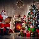 2 x WILLBOND 33Ft White Christmas Tree Lights Indoor 80 LED Teardrop Ornaments Flashing Twinkle Outdoor String Light Battery Operated Clear Crystal Glass Ornaments for Winter Holiday Party Decor