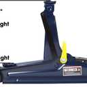 Big RED 2.5 Ton (5,000 lb) Low Profile Hydraulic Trolly Jack, Blue, AT825051UR