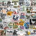 200 PCS Funny Holographic Stickers for Adults, Waterproof Vinyl Sarcastic Meme Decals for Laptop, Water Bottle, Phone, Kindle, Journal, Scrapbook, Bumper, Skateboard, Luggage, No Repeats