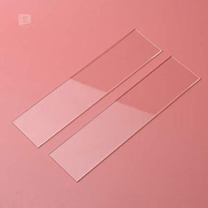 2mm Acrylic Transperent Sheet Display Stripe 9 x 2 Inch (Pack of 2)