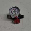 Yakamoz 1/4 Inch Air Compressor Regulator with Gauge, 0-140 Psi Precise Control Spray Gun Air Pressure Regulator Paint Sprayer Air Adjusting Valve Regulator for Pneumatic Tool