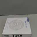 SWEETFULL USB Desk Fan Small Quiet - 3 Speeds Mini Personal Portable Fan 360 Rotation Adjustable, 5.5 Inch Office Table Cooling Gadgets on Desktop (Black)