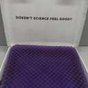 Purple Royal Seat Cushion, Portable 2 Inch Gel Seat Cushion, GelFlex Grid