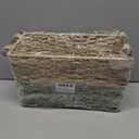 2 Pcs Toilet Paper Baskets for Organizing, Boho Decor Wicker Baskets Paper Rope Storage Handmade Foldable Large Storage Organizer Bins for Countertop Home Bedroom Livingroom Decor