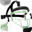 Dinictis Softball Face Mask, Lightweight, Comfortable, with Wide Field Vision, Durable and Safe Face Guards, Premium Protective Softball Fielder's Mask