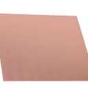 Daseyyue 1 Pcs Pure Copper Sheet, 12" x 12", 24 Gauge(0.51mm) Thickness, No Scratches, Protective Film on Both Sides