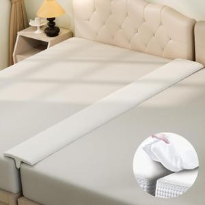 ENITYA 12" Wide Split King Gap Filler for Adjustable Bed, Fits 03 Gap, Bed Bridge Twin XL to King Converter, Mattress Connector with Removable Cover, Suit for Guest/Hotel/Family Room, Easy Install