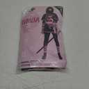 Spooktacular Creations Black and Red Ultimate Ninja Dragon Costume Set for kids, Girls, Halloween Dress Up (Medium(8-10 yrs), Pink)