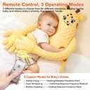 Baby Soothers Toys, Plush Giraffe Toy for Kids, Soft Stuffed Animal Doll with Interactive Features, Fun Companion Toy for Home, Travel and Gift (Yellow)