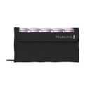 Remington Compact Ceramic Dual Voltage Hot Rollers for Long and Short Hair, Hair Setters, Hair Curlers, 1-1 " Purple/Black, 10 Piece Set