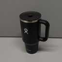 Hydro Flask Travel Tumbler with Handle, Insulated Stainless Steel in 32 Oz Black