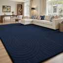 Sour Lemon 8x10 Area Rugs for Living Room,Soft Large Area Rug Modern Annualrings Rugs Machine Washable Area Rug,Non-Slip Rug Carpet for Bedroom Under Dining Table Home Office Decor