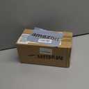 MyGift 3-Compartment Vintage White Solid Wood Desktop Office Supplies Caddy Pen Pencil Cup Holder Desk Organizer, Makeup Brush Art and Paint Brush Holder