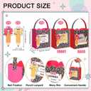 Gueevin 24 Sets Back to School Teacher Gifts Bags Composition Notebook | Paper Gift Bags with Handles and Pencil Tags, Teacher Appreciation Gift, Welcome First Day of School, Staff Women Men Gifts