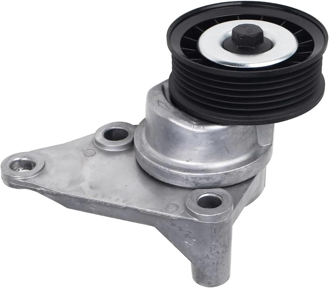 PAROD 38158 Professional Belt Tensioner Pulley Compatible with [V8 4.8L 5.3L 6.0L] Chevy Silverado 1500/Trailblazer/Tahoe, GMC Sierra/Yukon, Cadillac Escalade OEM 88929140, 12580162, 12554027,12609719