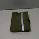 Mklhgty Waterproof Dog Coat for Small Dogs, Warm Dog Winter Jacket, Reflective Windproof Turtleneck Dog Cold Weather Coats with Adjustable Hook & Loop - Green - Small