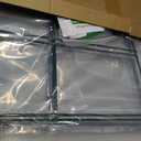 Pack 2 Heavy Metal Garden Trellis for Climbing Plants with Trellis Netting & Garden Clips, A-Frame Cucumber Trellis for Raised Bed