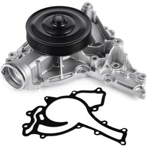AW6142 Water Pump Kit With Gasket 2722000901 (For V6 3.0L 3.5L) Fit For Mercedes Benz 06-07 C230 C280 /08-12 C300 GLK350 /06-11 C350 E350 ML350