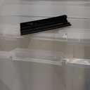 IRIS USA 72 QT Plastic Storage Box with Lid and Latches - 4 Pack - BPA-Free, See-Through Organizing Solution, Durable Nestable Stackable Containers, Secure Pull Handle - Clear