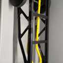 Harper Trucks PGDY8635P 700 lb Capacity Glass Filled Nylon Convertible Hand Truck and Dolly with 10" Flat-Free Solid Rubber Wheels,Black with Yellow Handle