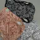 wegreeco Luxury Washable Reusable Dog Diapers (Stylish Pattern) - Female Dog Diapers, Doggie Diapers, 3 Pack (Lace, Medium)