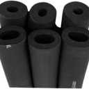 Pipe Insulation Foam Tube 1-1/2"ID*3/8" Foam Tubing Black Pipe Cover Heat Preservation for Outdoor Water Pipe Insulation,AC Unit, Guitar Stands, Exercise Machine Handle and Roof Rack Etc